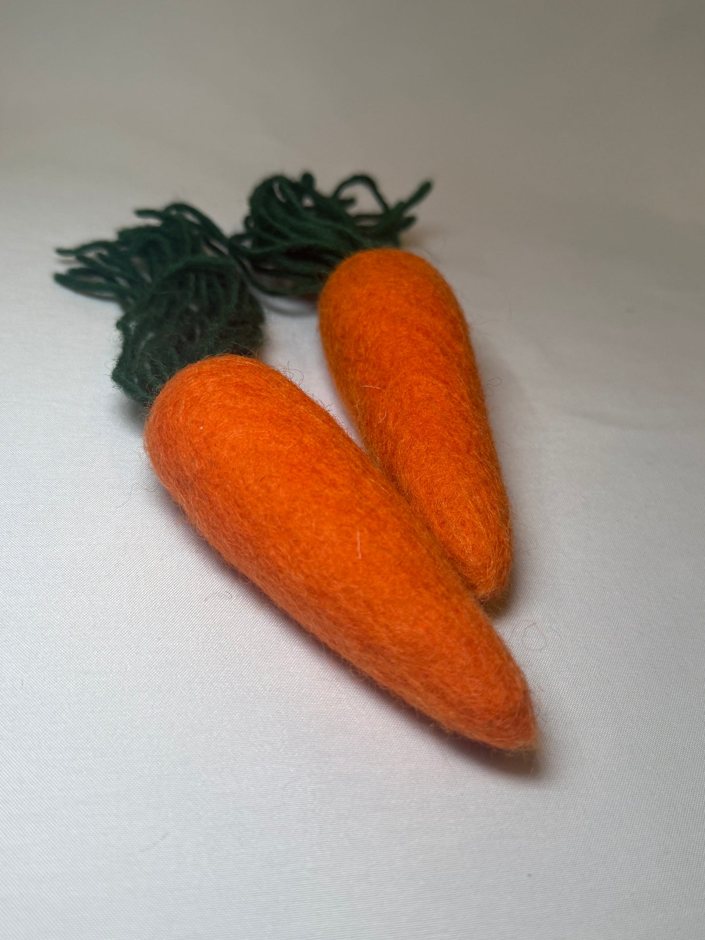 Felt Silvervine Carrot Cat Toy