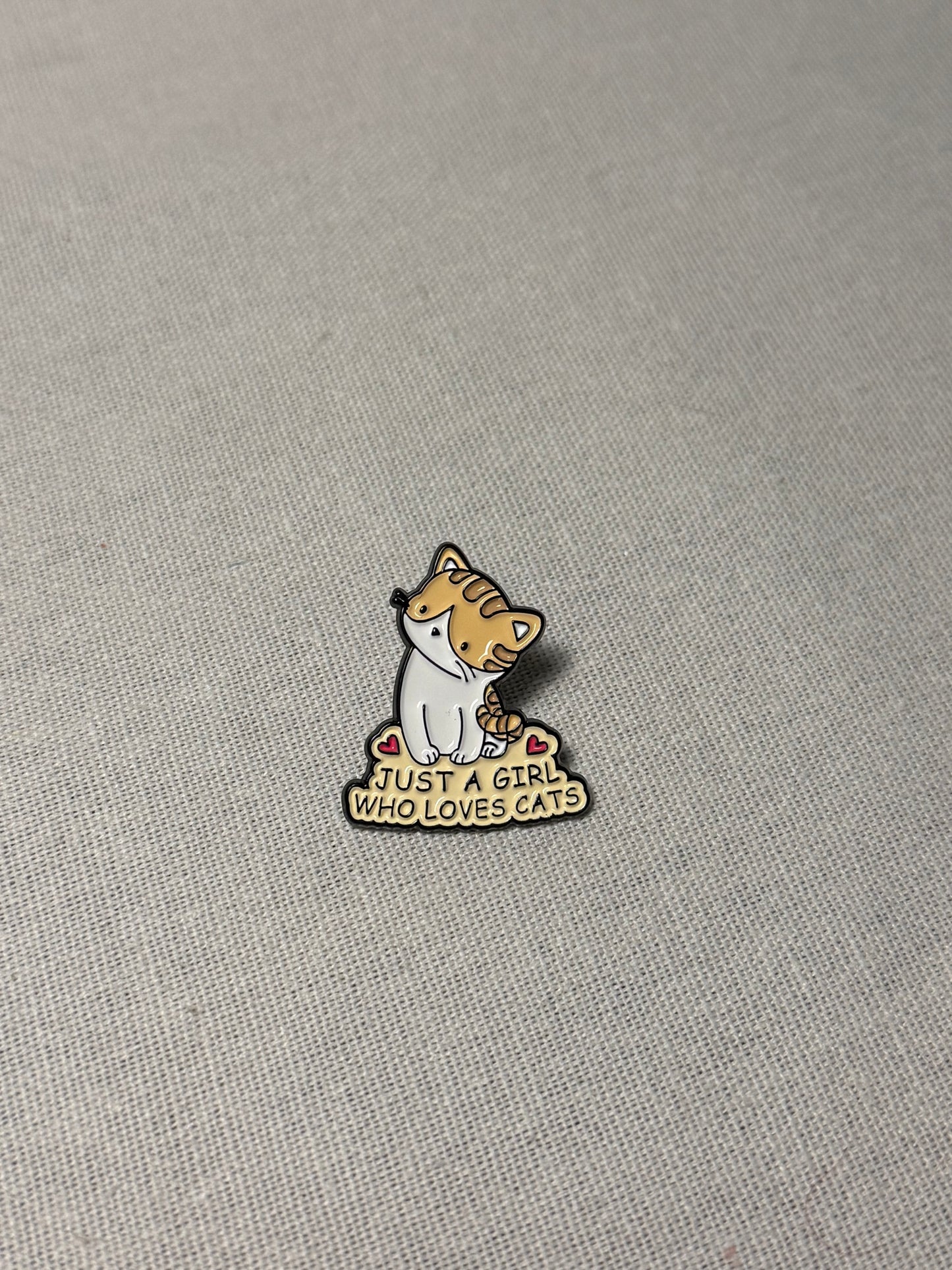 Cat Lover Pin Badges