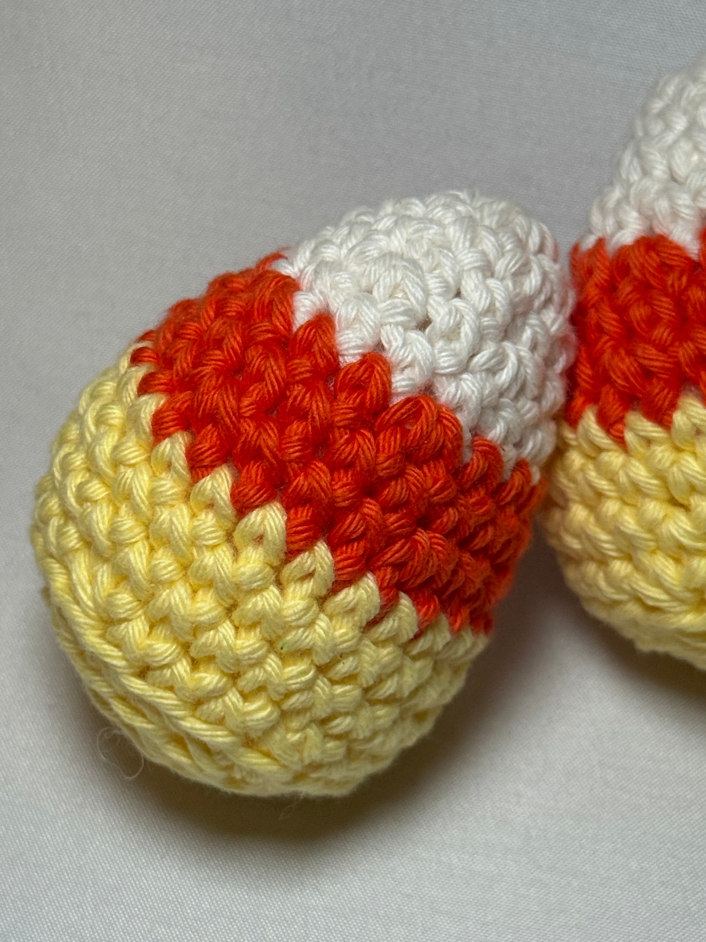 Crochet Candy Corn with Silvervine