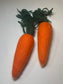 Felt Silvervine Carrot Cat Toy