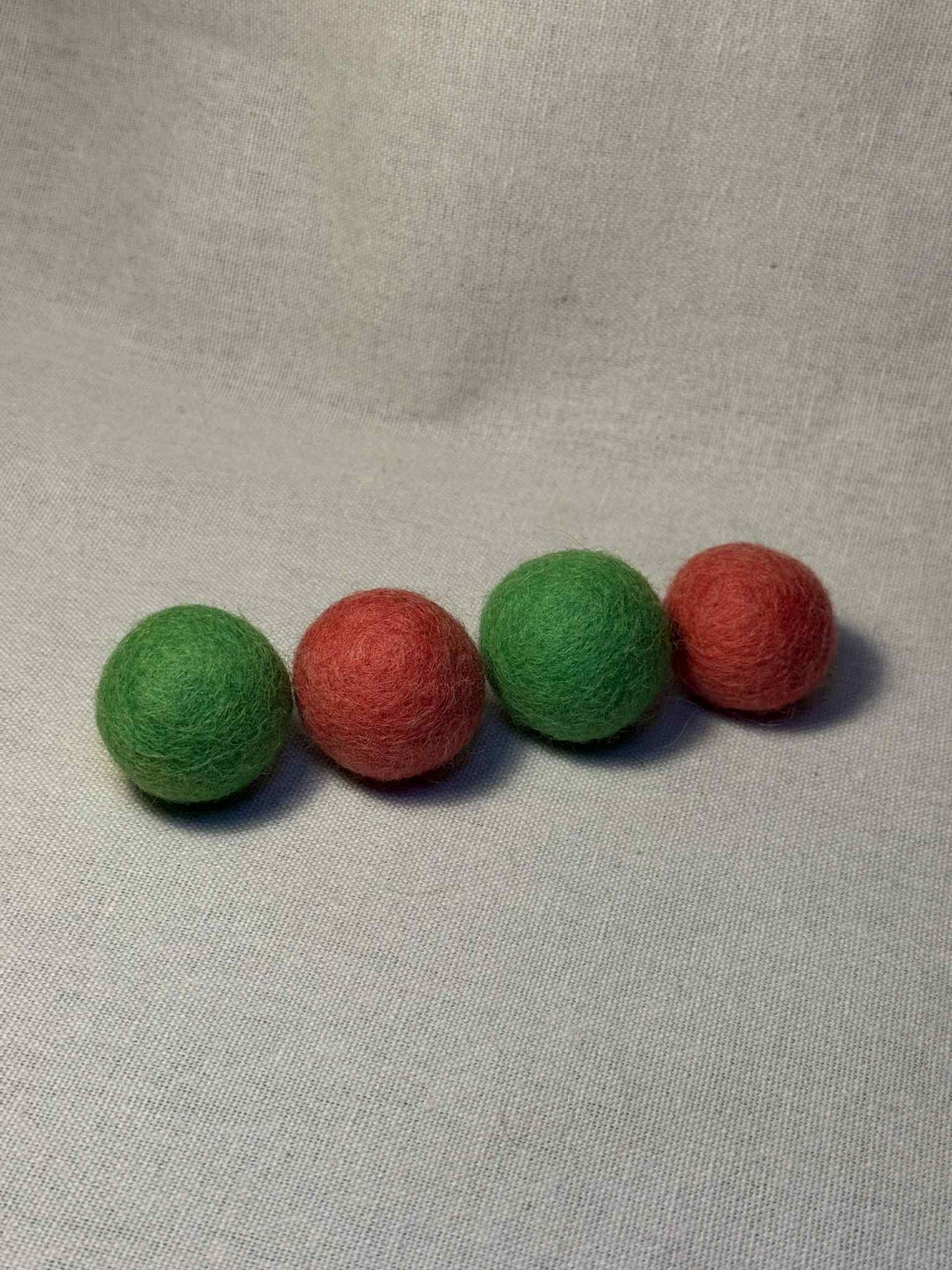 Festive Felt Balls with Silvervine