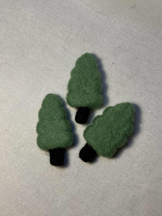 Felt Christmas Tree with Silvervine