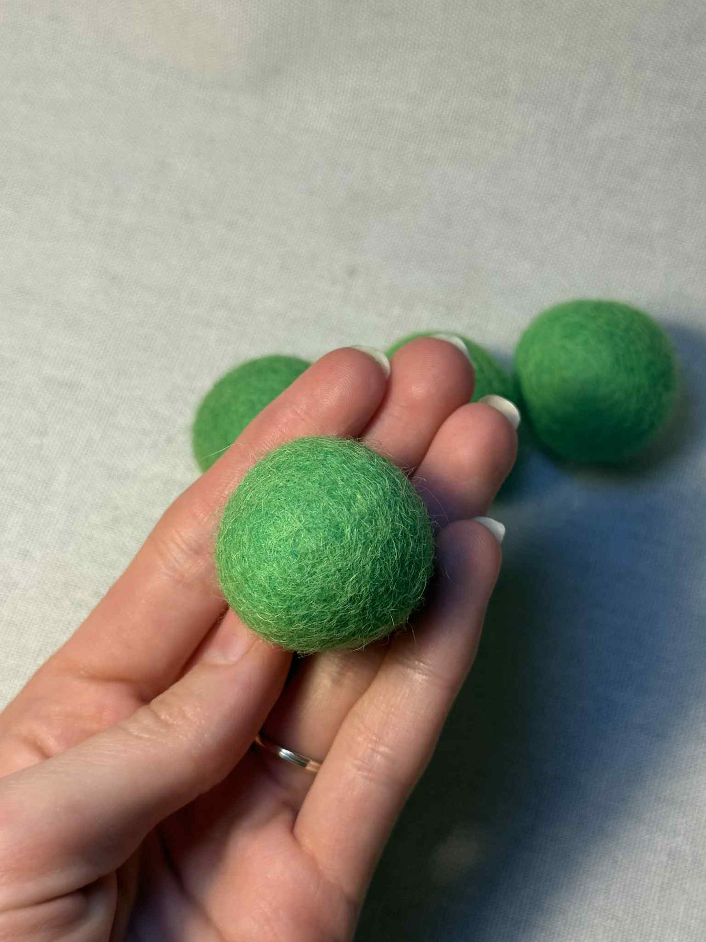 Silvervine Felt Balls Set